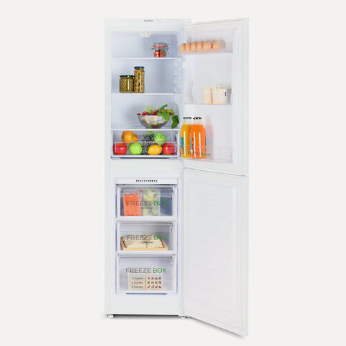 Изображение товара Холодильник Бирюса 420, белый, двухкамерный, нижняя морозильная камера, 125/80л