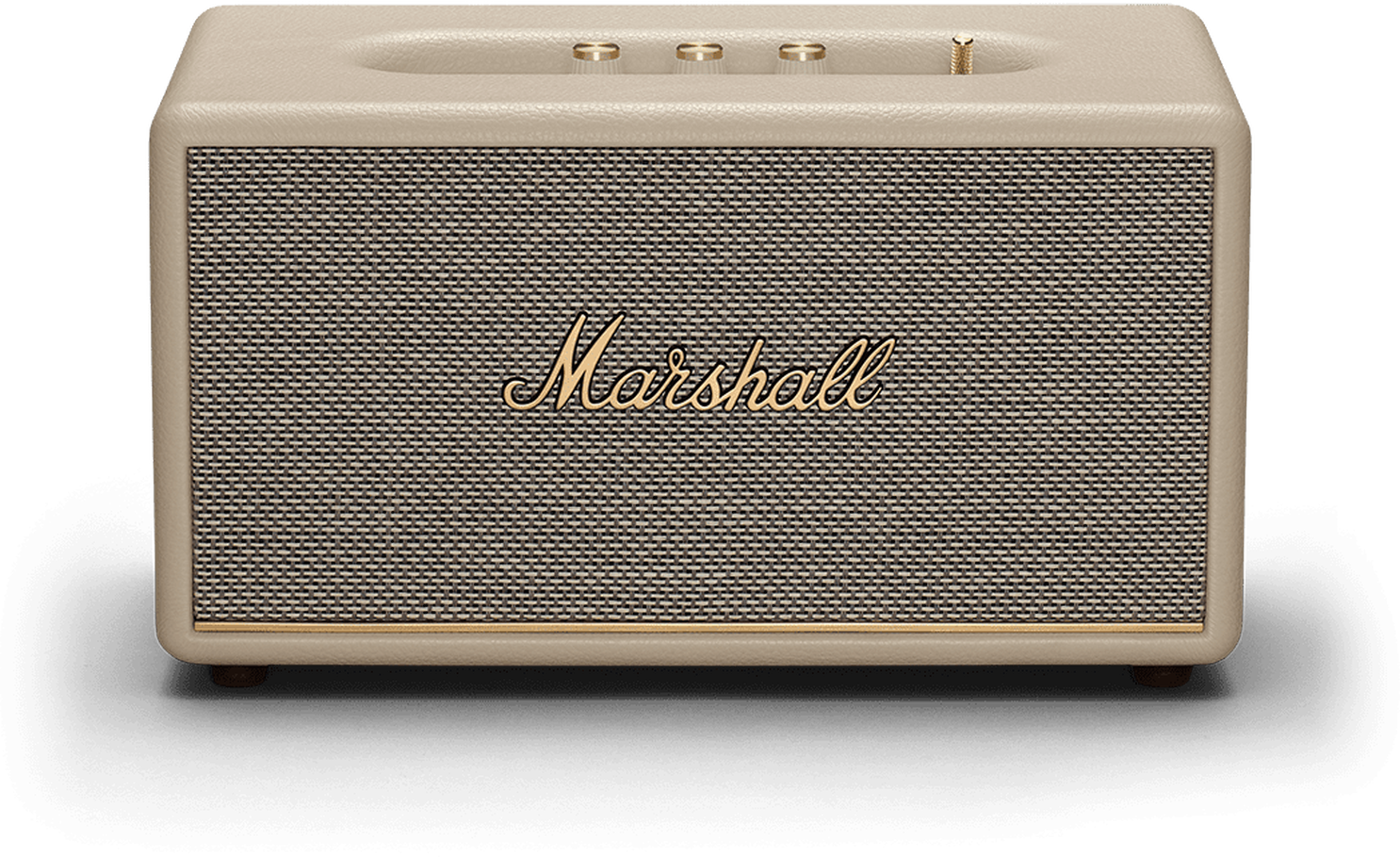 Портативная акустика Marshall Stanmore III, Bluetooth, кожаный корпус, бежевая