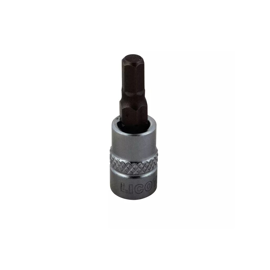 Licota Головка торцевая с шестигранной вставкой 1/4" 3 мм H2H030