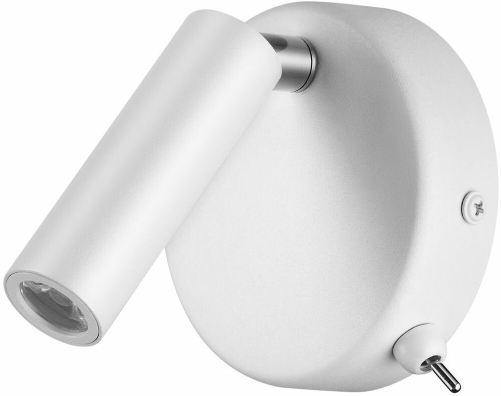 бра LUMION Chase LED 3Вт 3000К 330Lm белый - фото №3