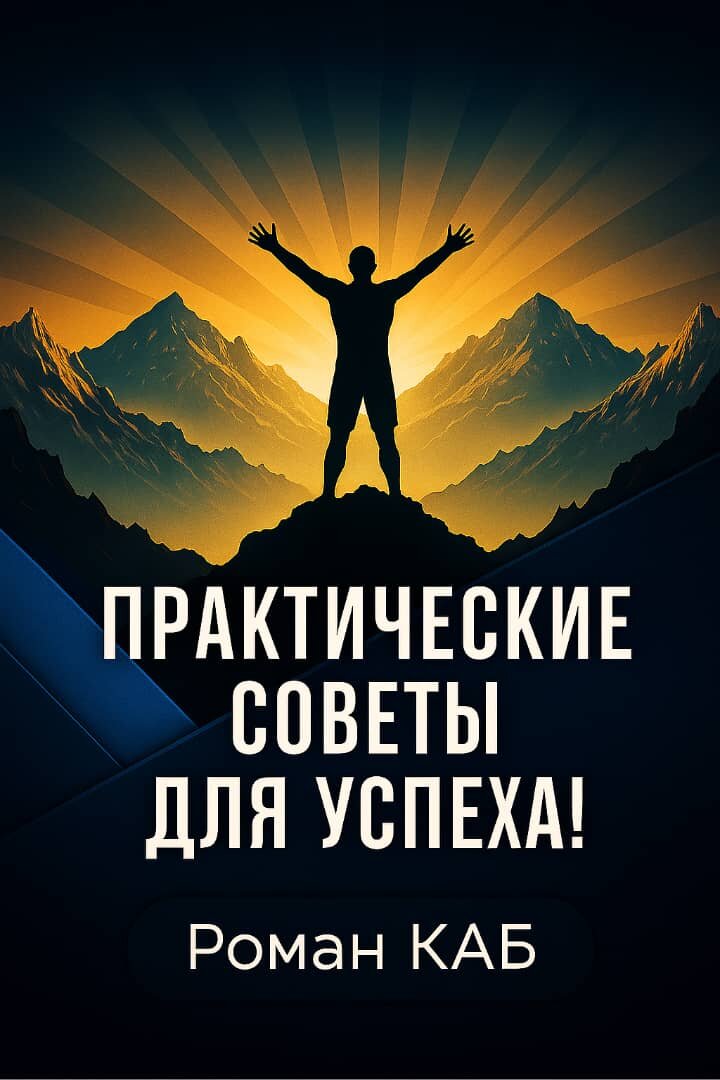 Книга " Практические Советы для Успеха!", формат А4. Автор: Роман КАБ.