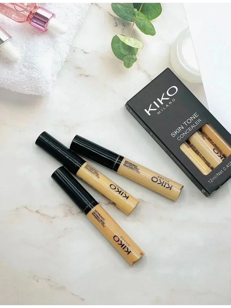 Консилер - для лица Kiko набор 3в1 Консилер корректор для лица, для глаз