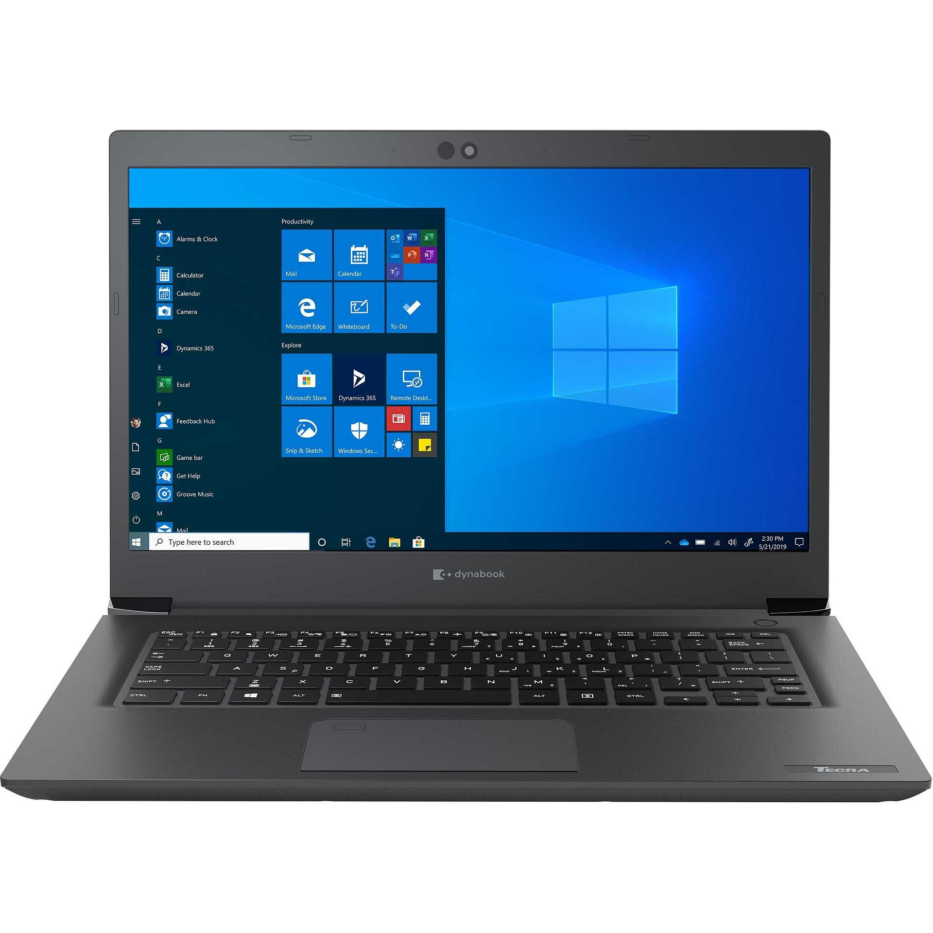 Ноутбук Toshiba Tecra A40-G1400ED / 14.0" HD 1366x768 TN / Celeron™-5205U / 4GB RAM / 128GB SSD