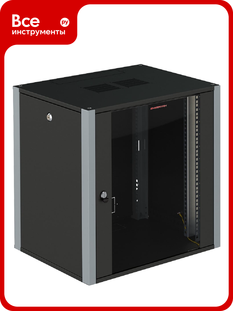 Настенный телекоммуникационный шкаф SYSMATRIX 6U 600х350х315 дверь стекло WP 6306.910