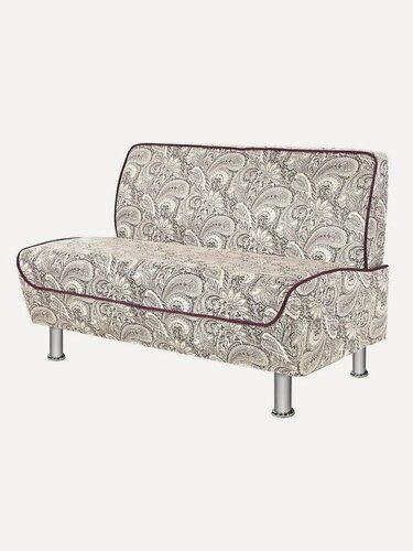 Изображение товара Диван прямой микс 119х65х84 см, нераскладной, огурцы микровелюр