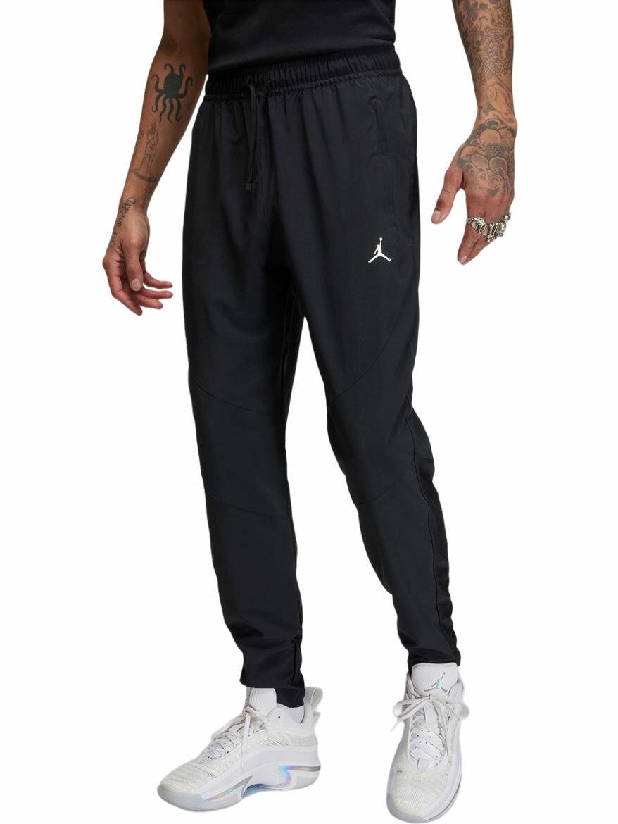 Брюки спортивные NIKE M J DF SPRT WOVEN PANT, размер M, черный