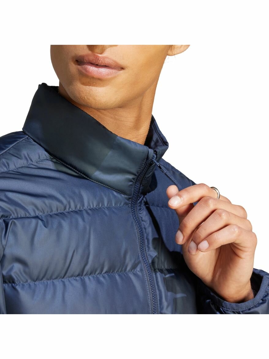 Куртка adidas Essentials Light Down Jacket, размер M INT, синий — фото 1