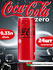 COCA-COLA ZERO в банке, 0,33л напиток газированный 24 шт