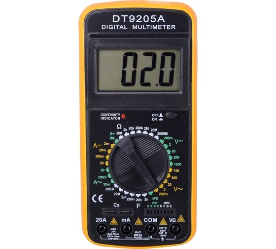 Мультиметр Ресанта DT 9205A - фото №2