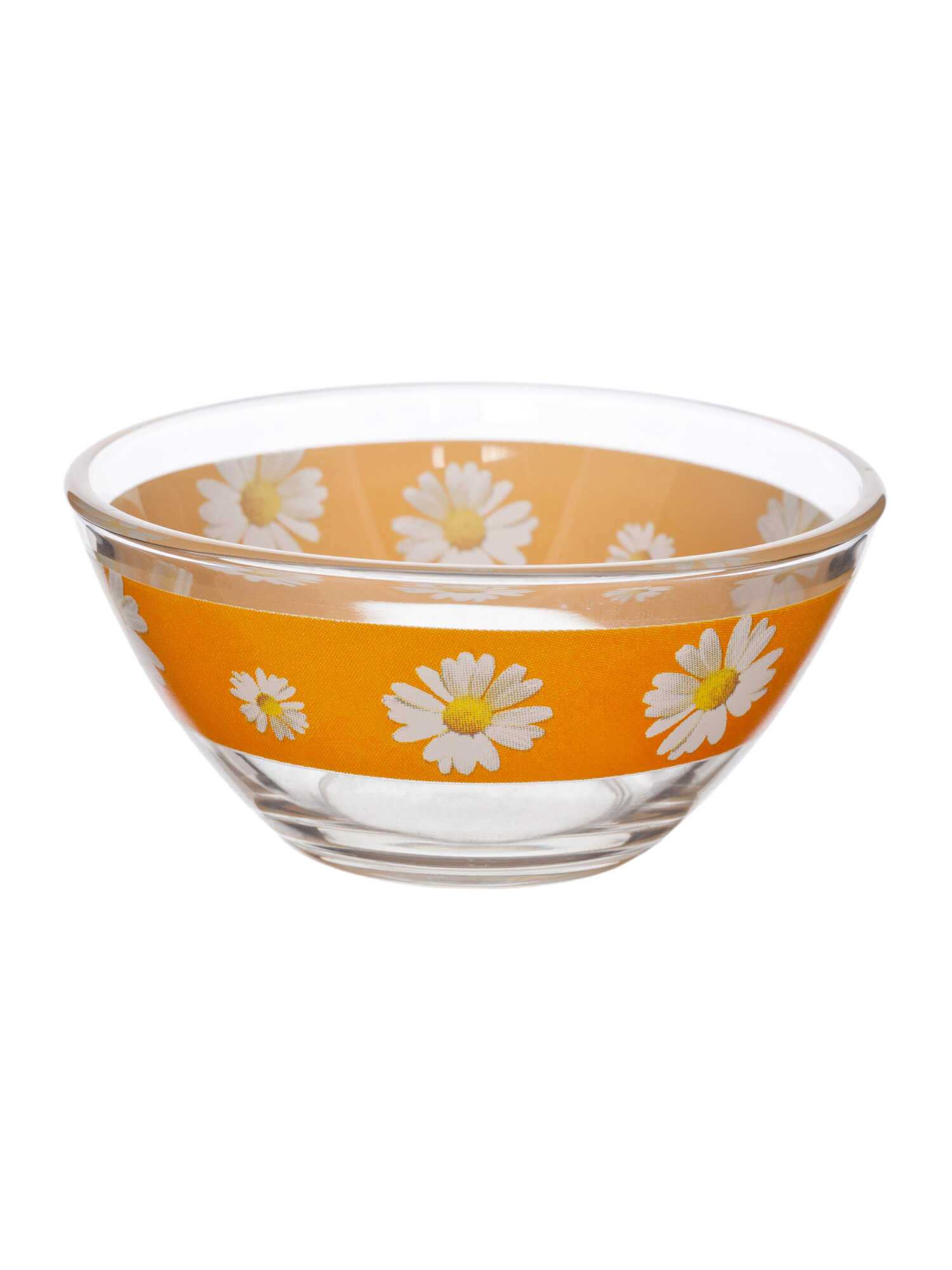 Салатник LUMINARC Космос Ромашка Мелон, стекло, круглый, 10см