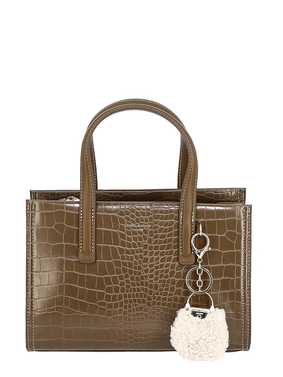 Сумка тоут DAVID JONES, хаки — фото 1