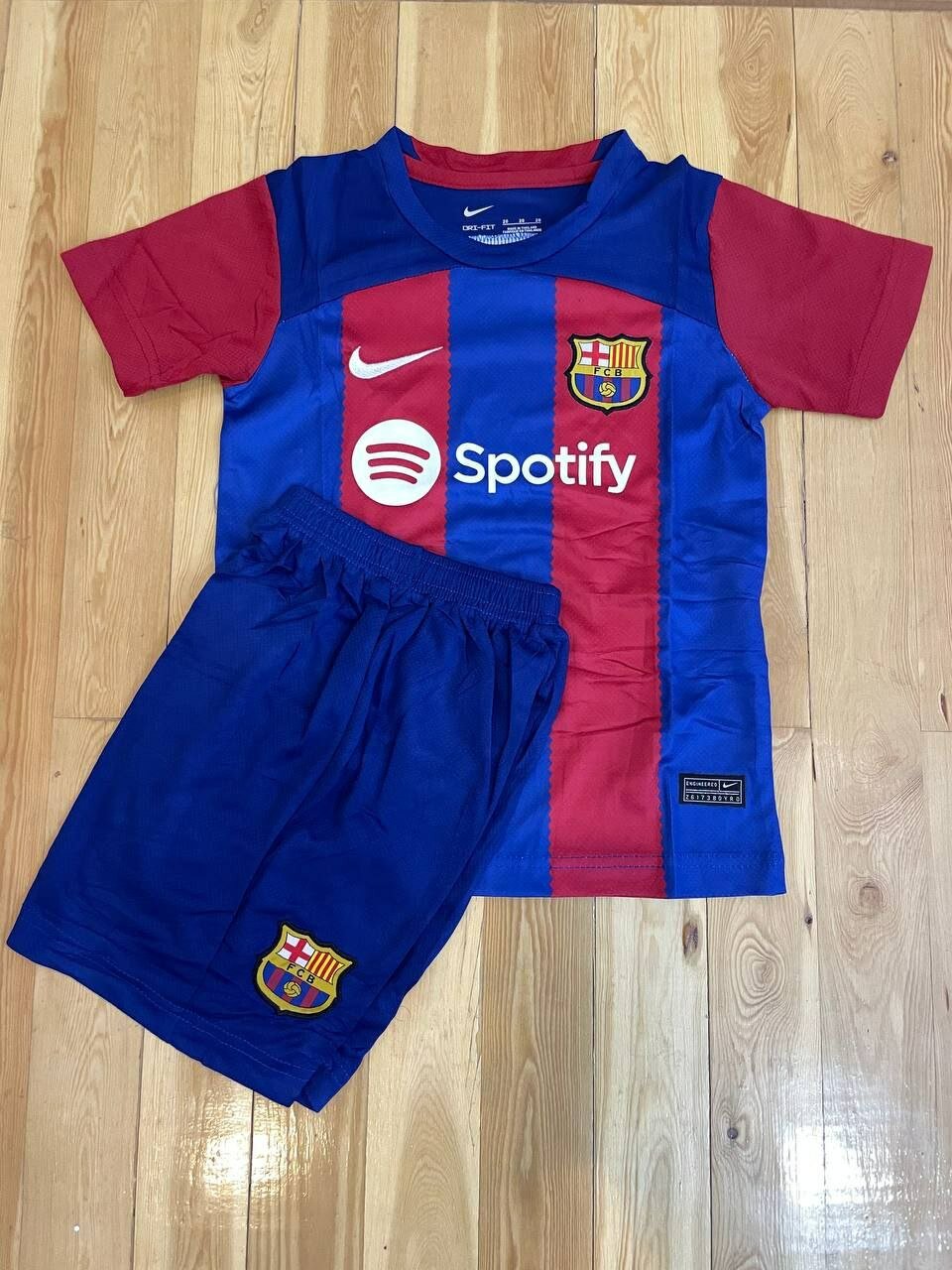Форма спортивная NIKE, размер L, красный/синий