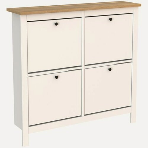 Изображение товара Тумба для обуви Гуд Лакк 2.08.10.180.14 сага тумба для обуви 113х108 белая/ясень