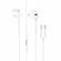 Проводные наушники M101, Type-C Crystal joy wire-controlled earph...