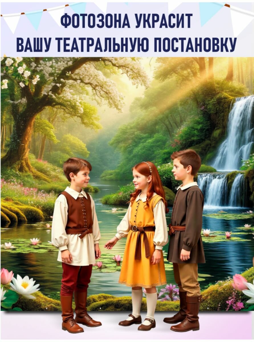 Фотозона-баннер Водопад 300*200см — фото 1