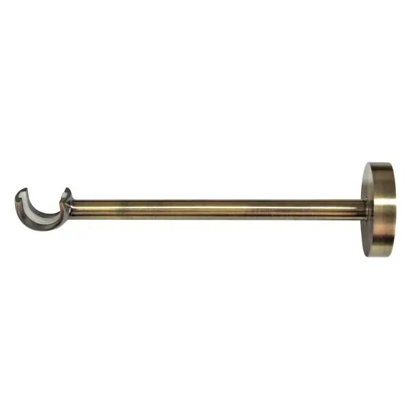 Держатель однорядный открытый Inspire металл цвет античное золото 2 см