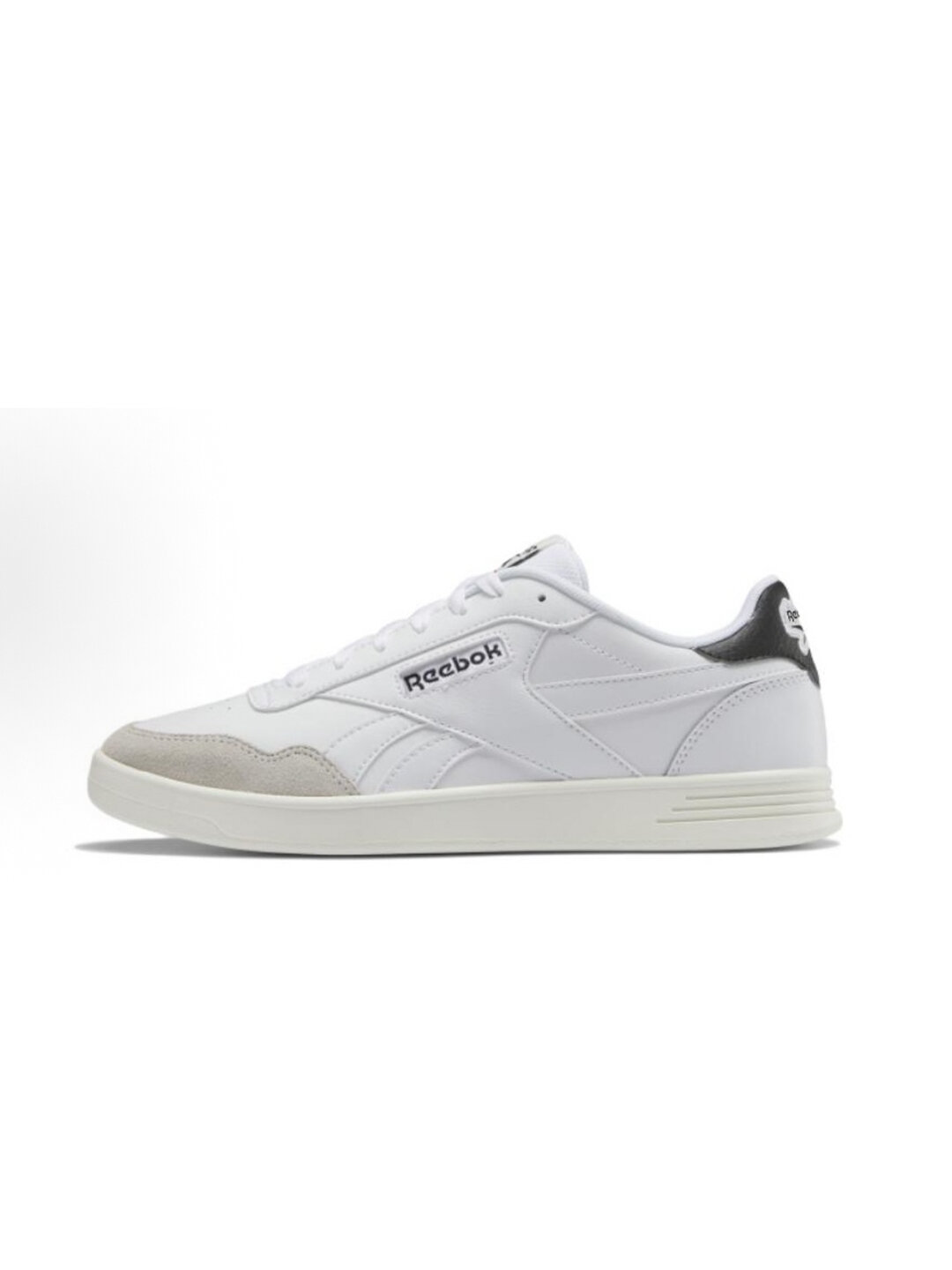 Кроссовки Reebok Court, полнота F, размер 40, ivory white/white gray-green
