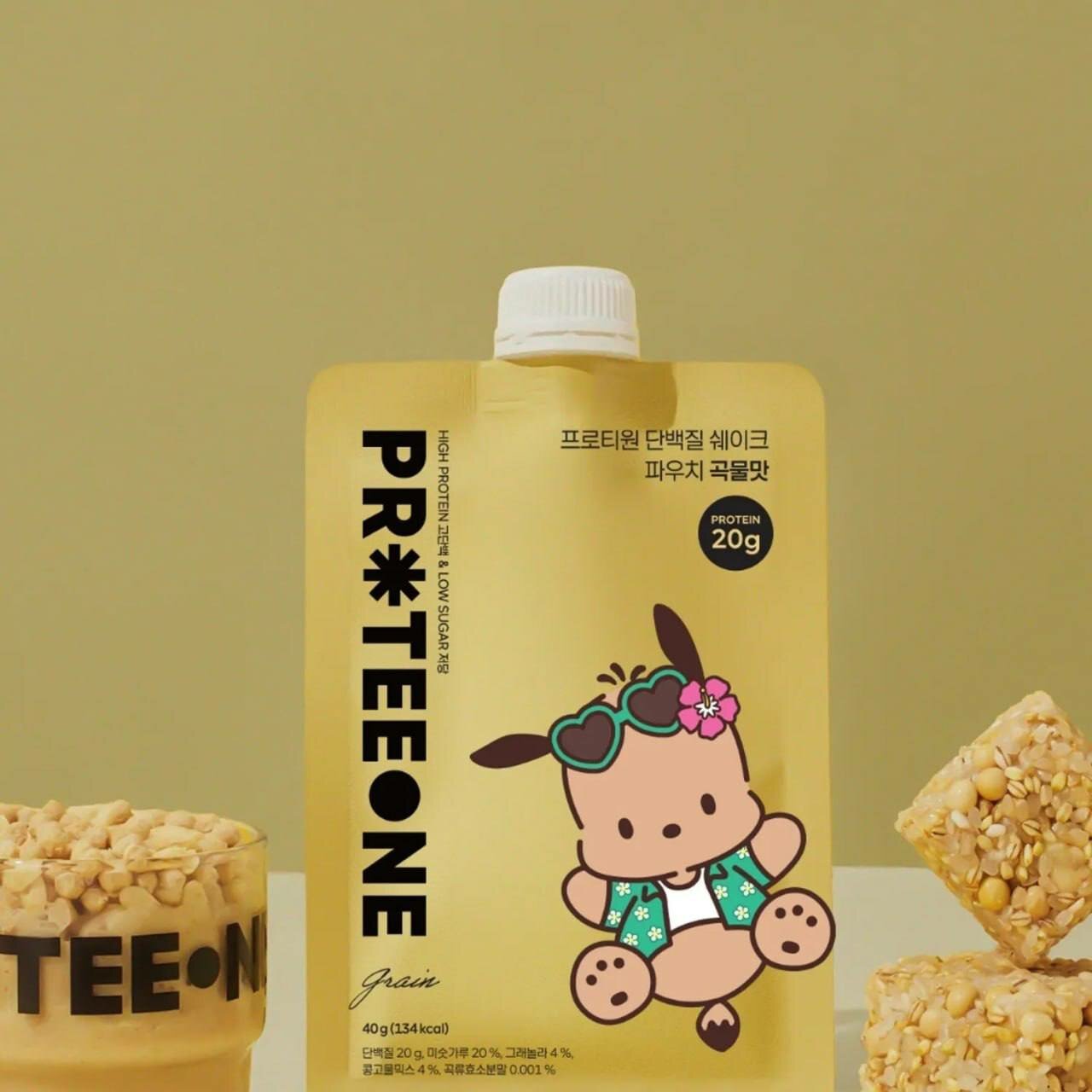 Протеиновый коктейль PROTEEONE Protein Shake Grain (Злаковый микс)