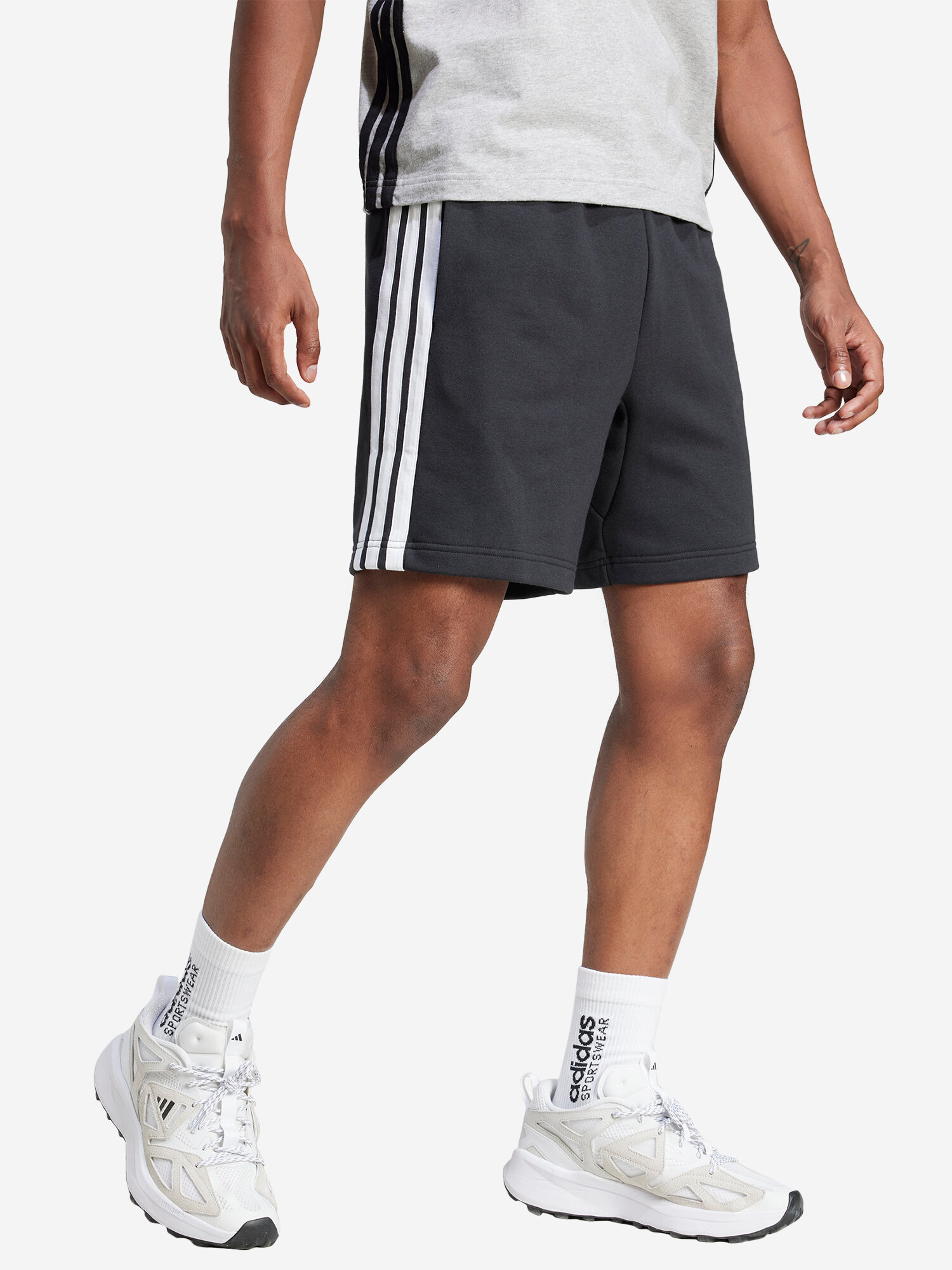 Шорты adidas, размер 2XL, черный