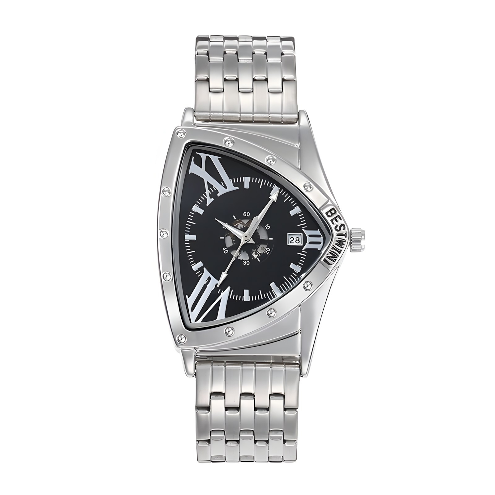 Наручные часы, silver black