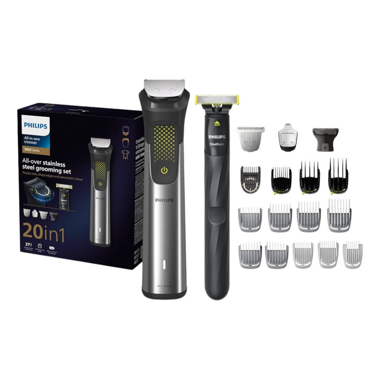 Набор для стрижки Philips MG9553, автономное питание, до 120 мин
