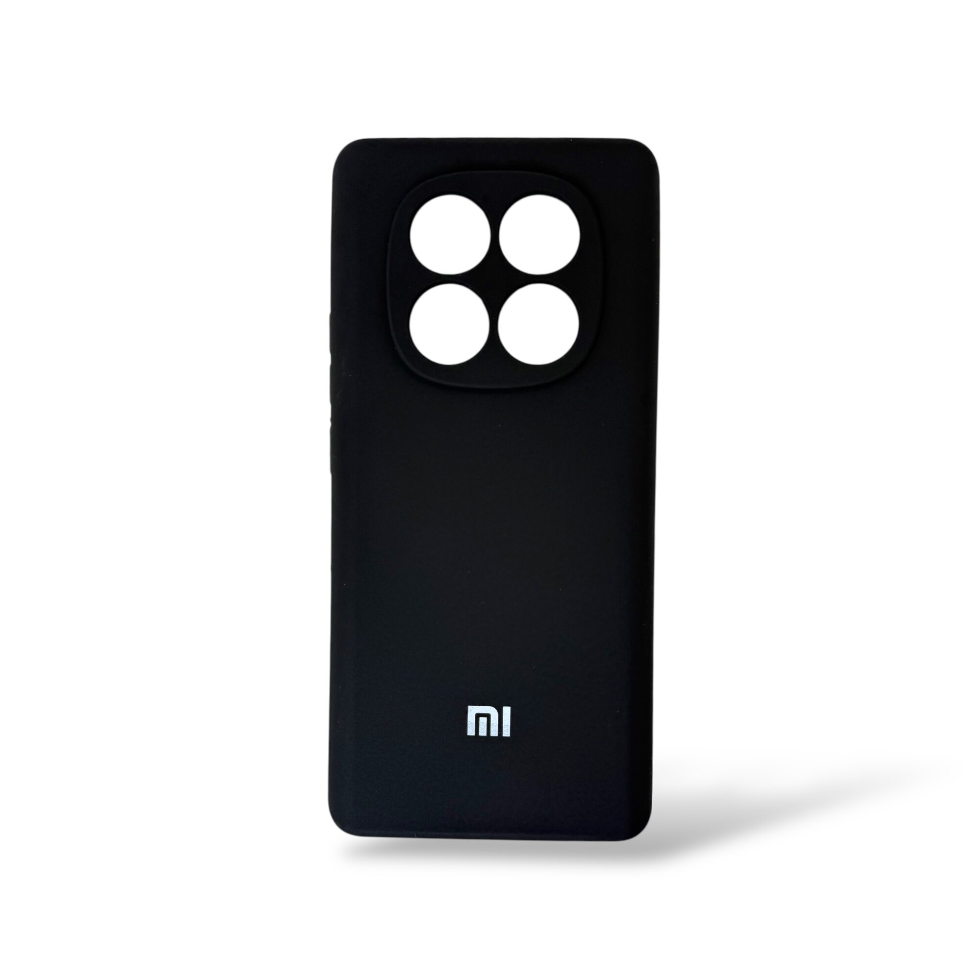 Силиконовый чехол с бархатной подкладкой для Xiaomi Redmi Note 14 Pro – премиум защита
