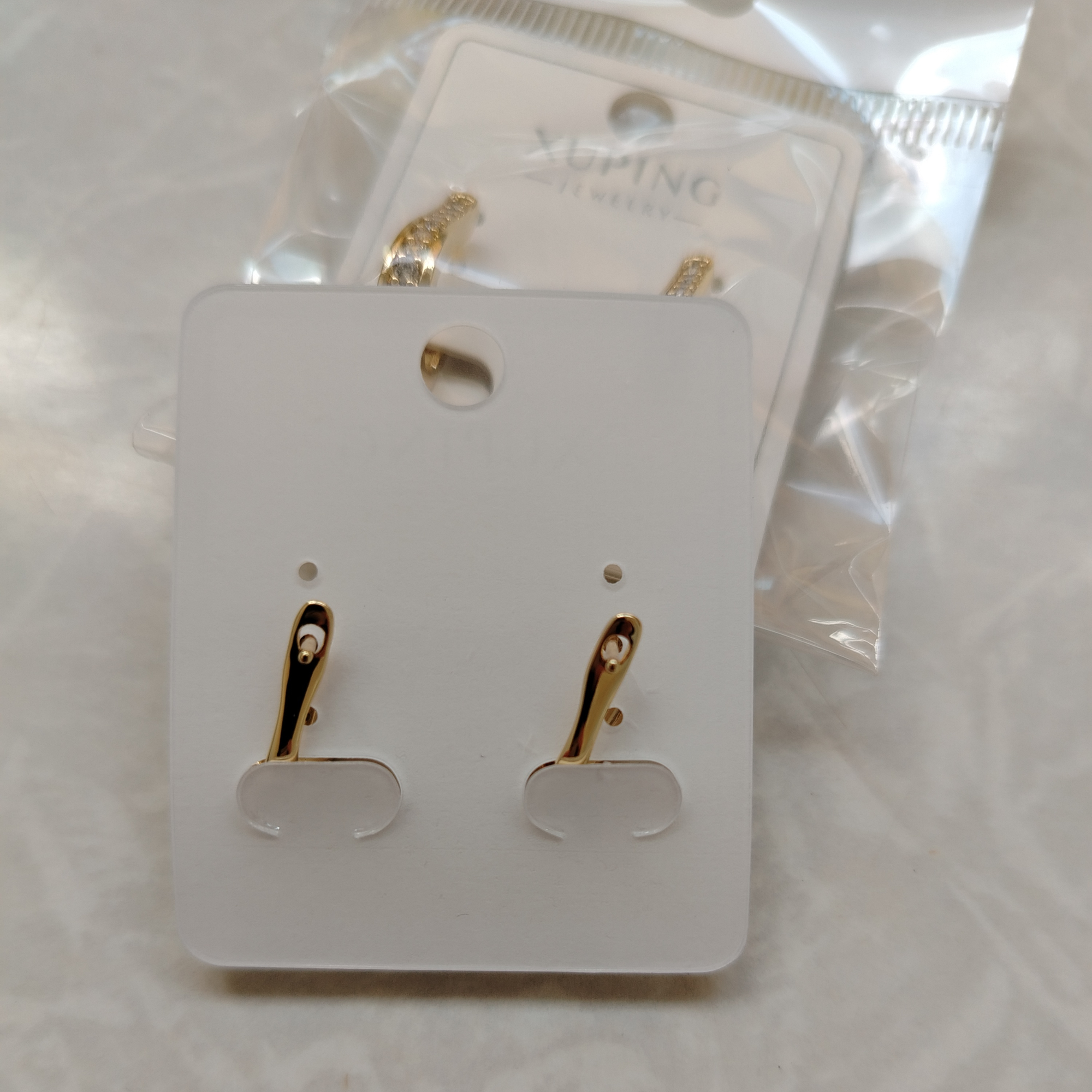 Моносерьга, желтый — фото 1