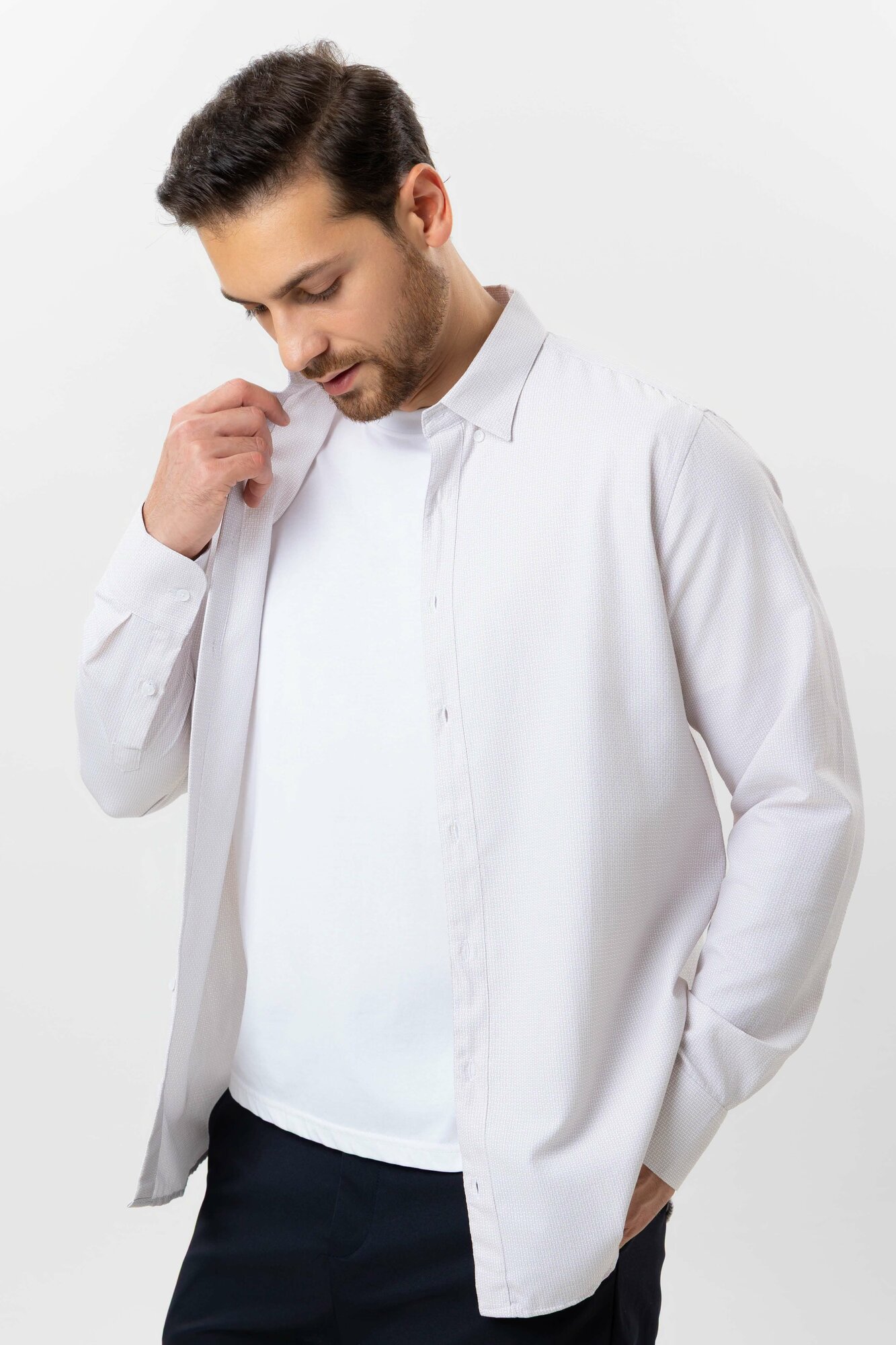 Рубашка TERRA PRO, размер XL, beige — фото 1