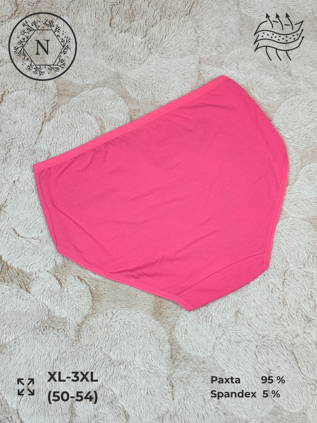 Трусы , размер XL, марсала — фото 1