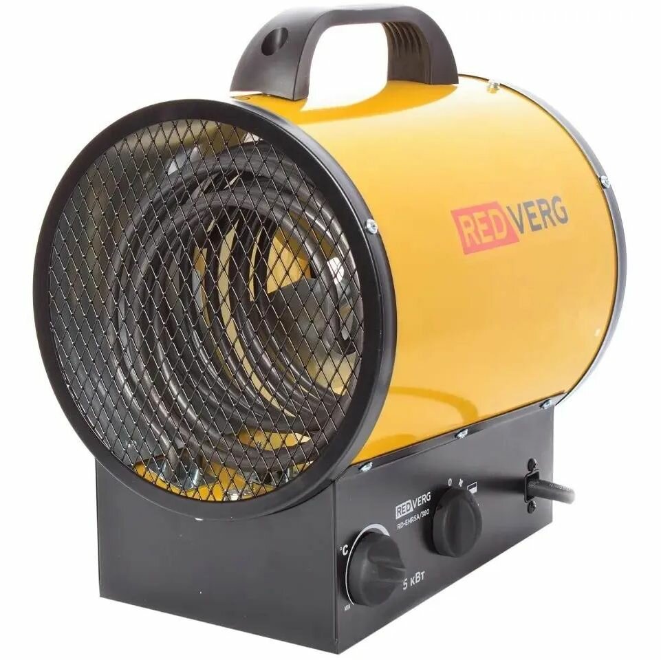 Тепловая пушка REDVERG RD-EHR5A/380 желтый