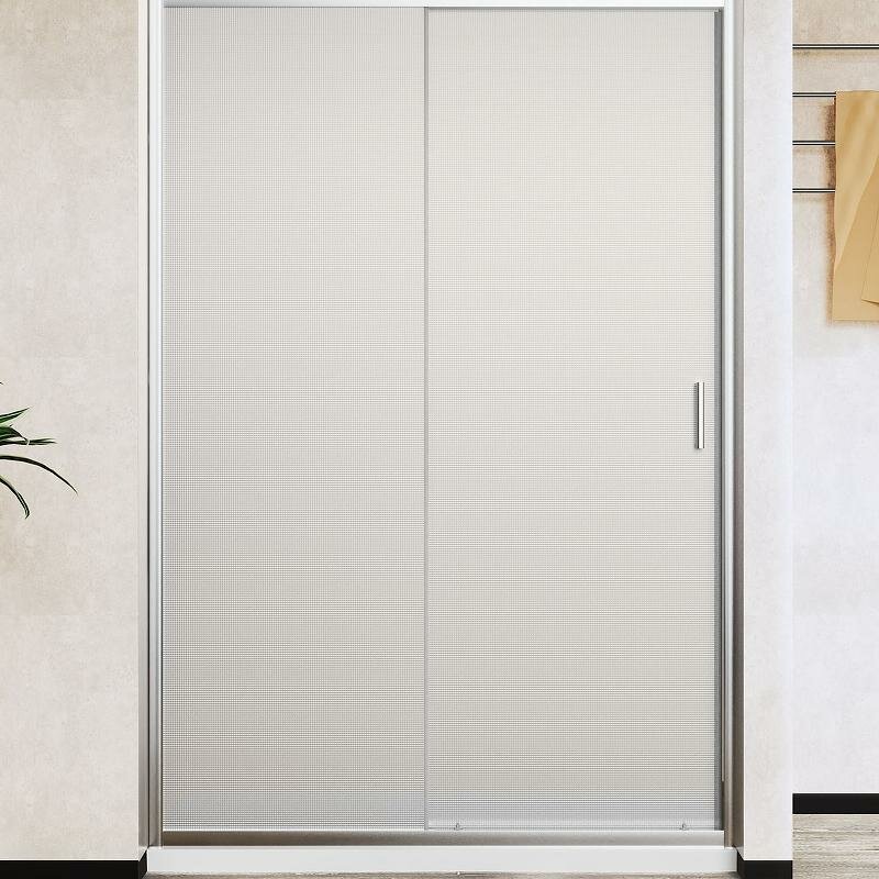 Душевая дверь Vincea City 140 VDS-5CT140MT профиль Хром стекло текстурное