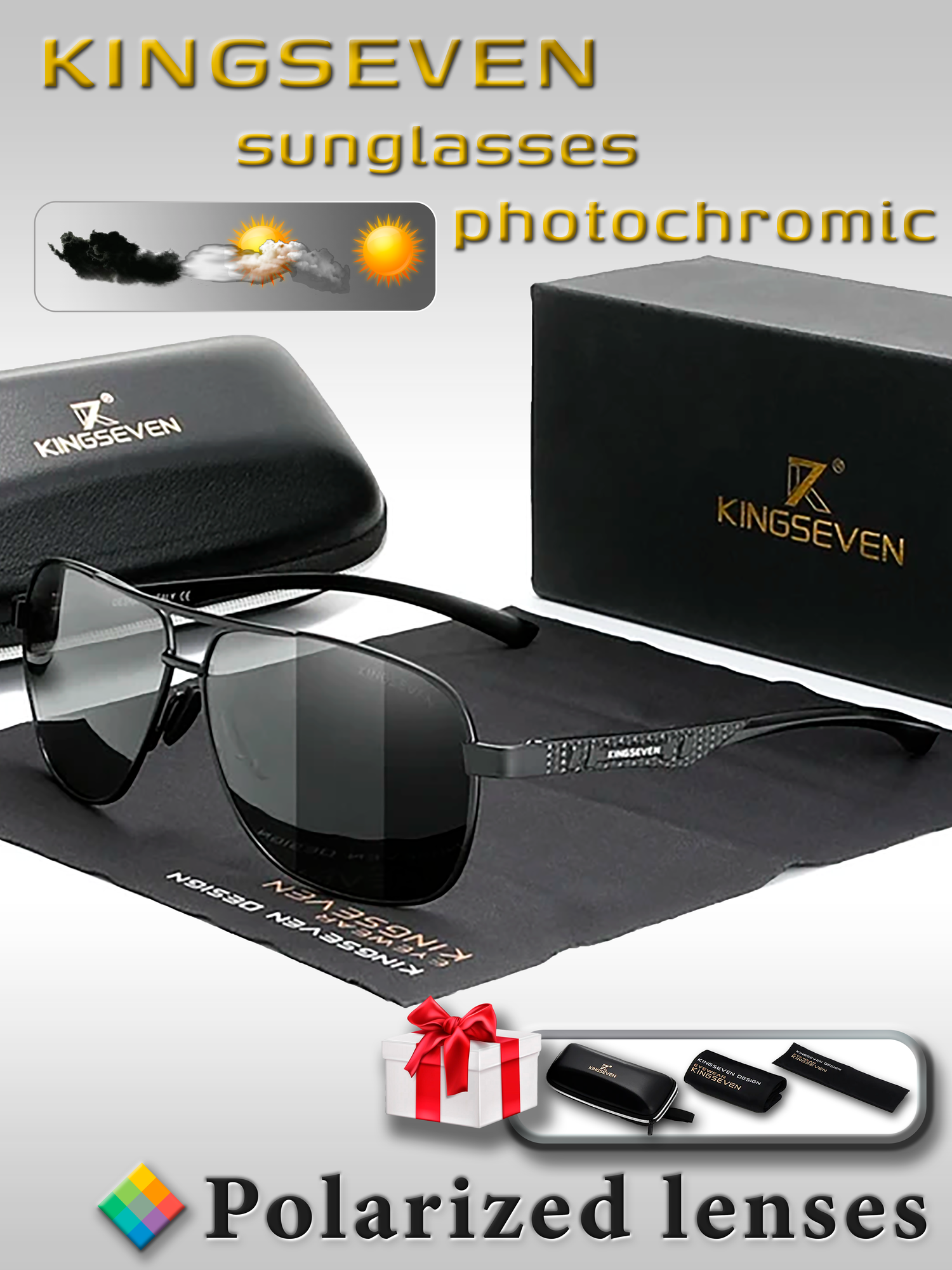Солнцезащитные очки KINGSEVEN