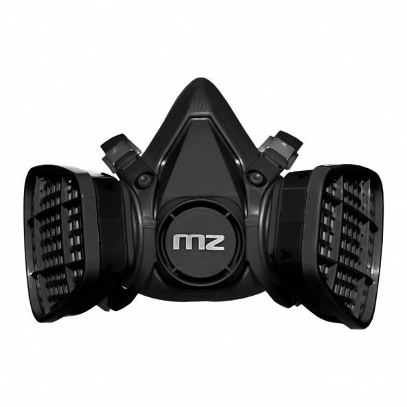 Картинки Маска респиратор для кератина MZ FD-6 с угольным фильтром от формальдегида краски хлора пыли аммиака
