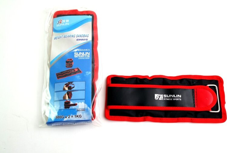 Утяжелитель для ног ShuangLin, Грузы с липучкой, для тренировок