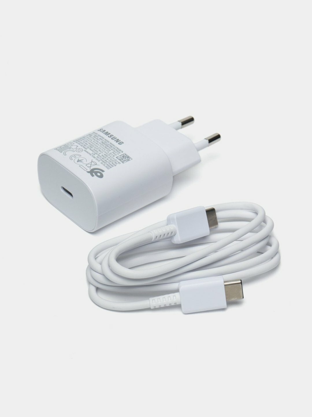 Быстрая зарядка Samsung 25W с кабелем Type-C – дома, в офисе и в дороге