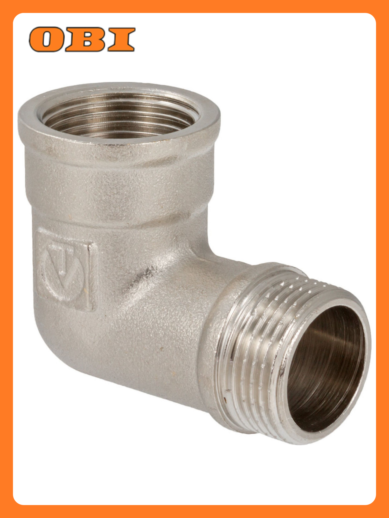 Угольник латунь никелированная VALTEC 1