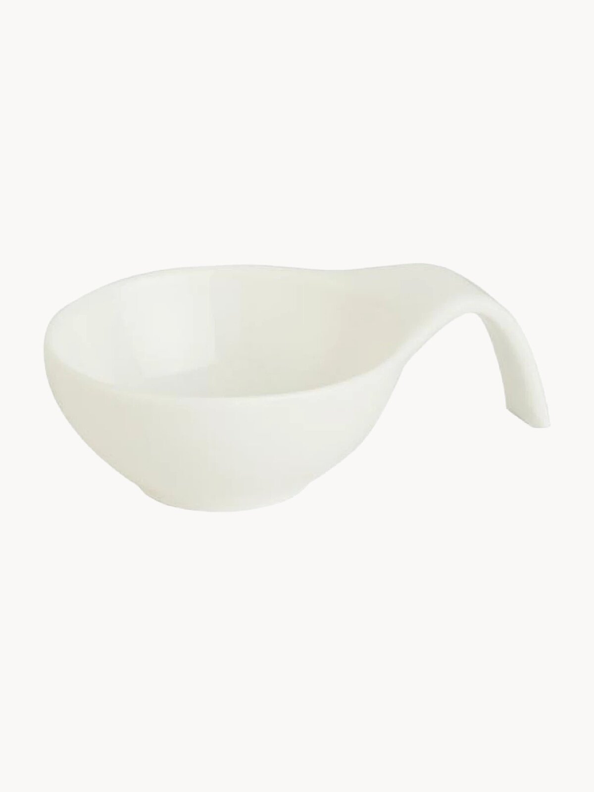 Соусник фарфоровый, соусница, 9х3,4 см, фарфор, MADAME COCO, белая