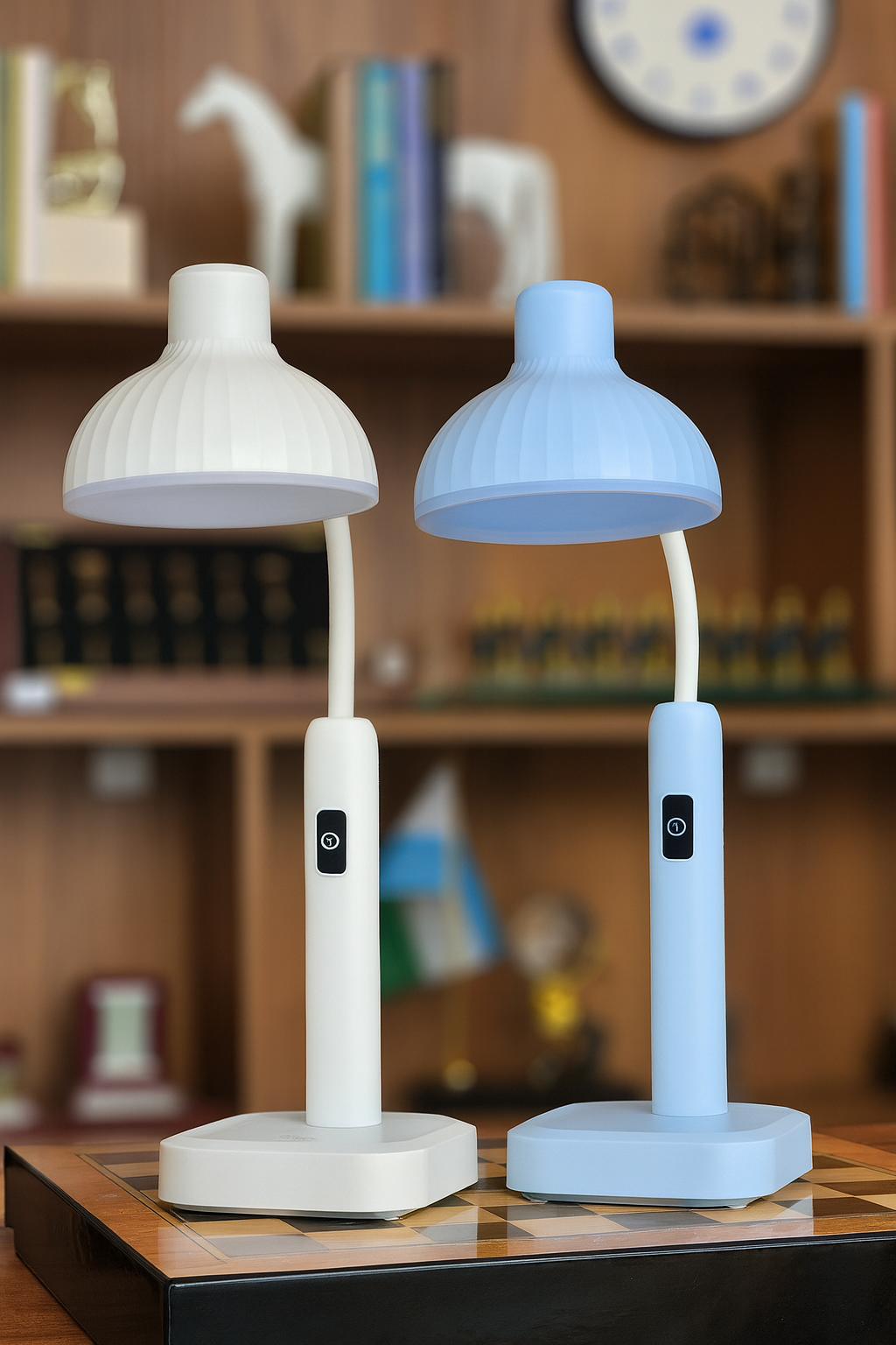 Светодиодная настольная лампа, настольная лампа, на батарейках, беспроводная, ночник