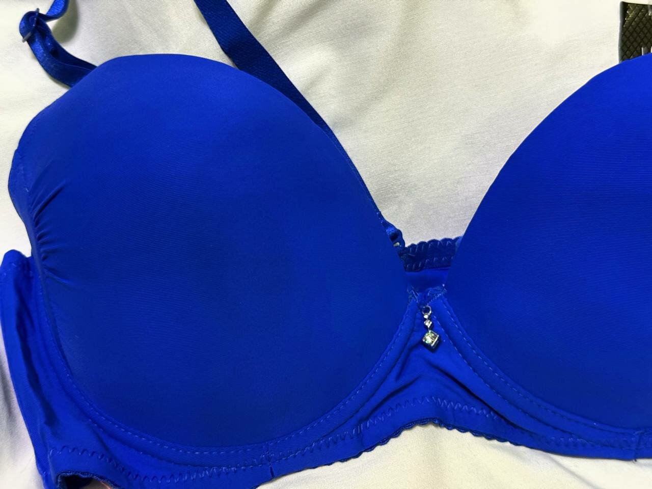 Комплект нижнего белья 1, размер 75В, синий — фото 1