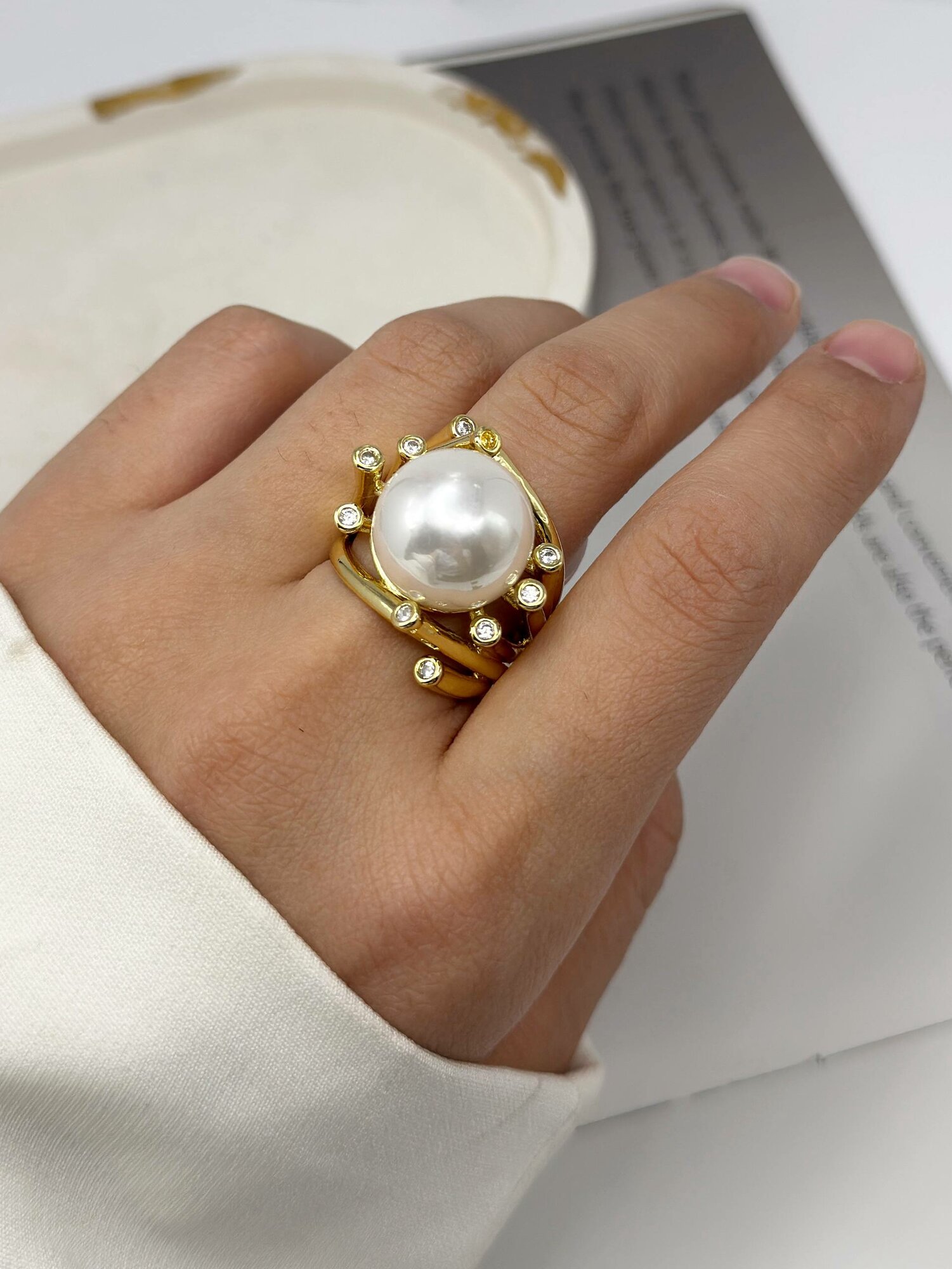 Кольцо-кулон