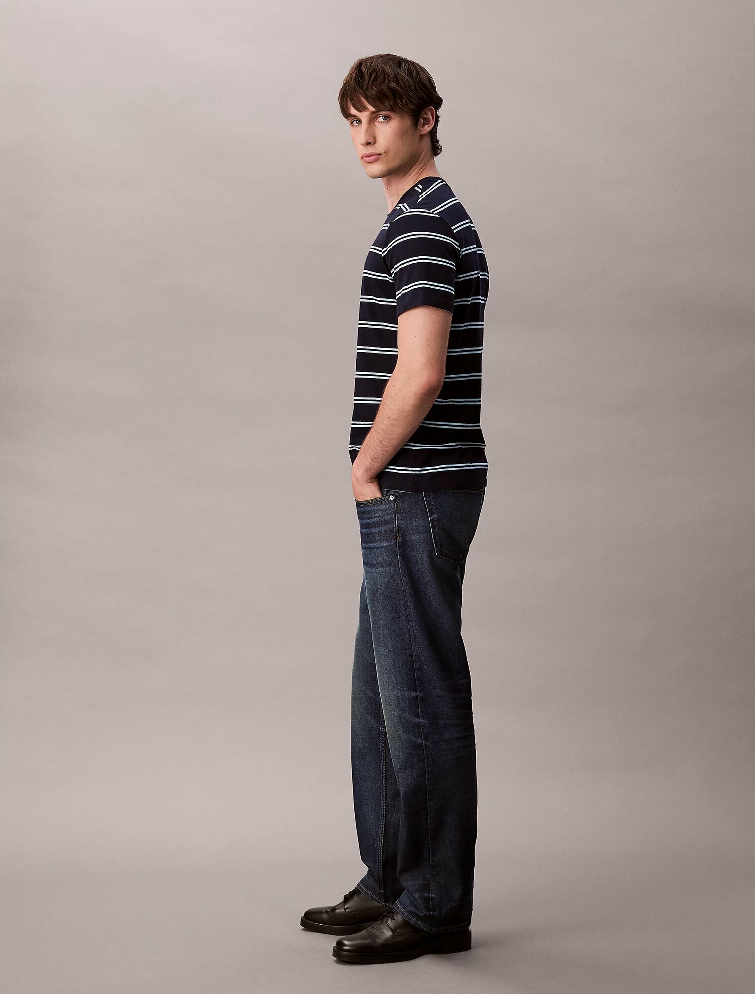 Джинсы Calvin Klein Jeans, размер 36/32 JEAN, темно-синий — фото 1