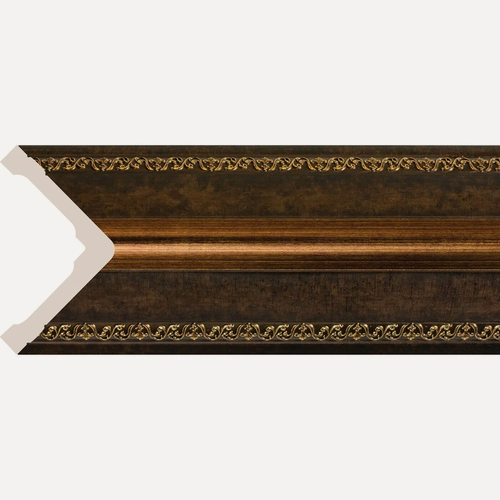 Изображение товара Декоративный угол Cosca, античная медь, влагостойкий, 8 см x 2.4 м. Набор 4шт.