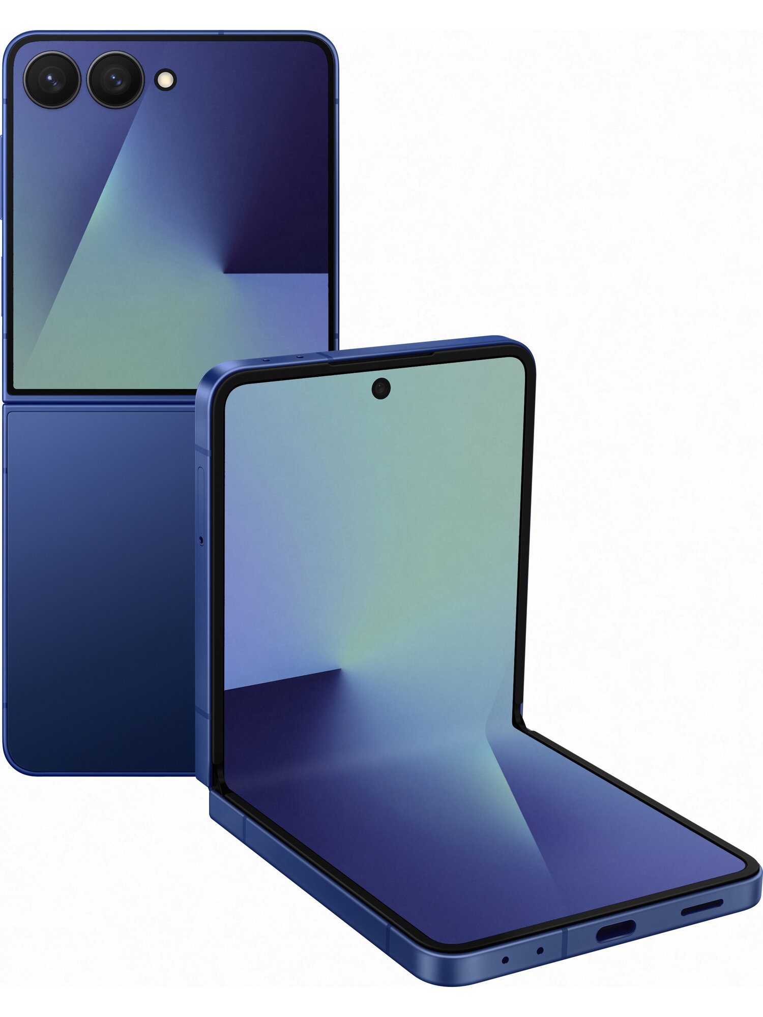 Samsung Galaxy Z Flip7 12/512 ГБ, Dual: nano SIM + eSIM, синий