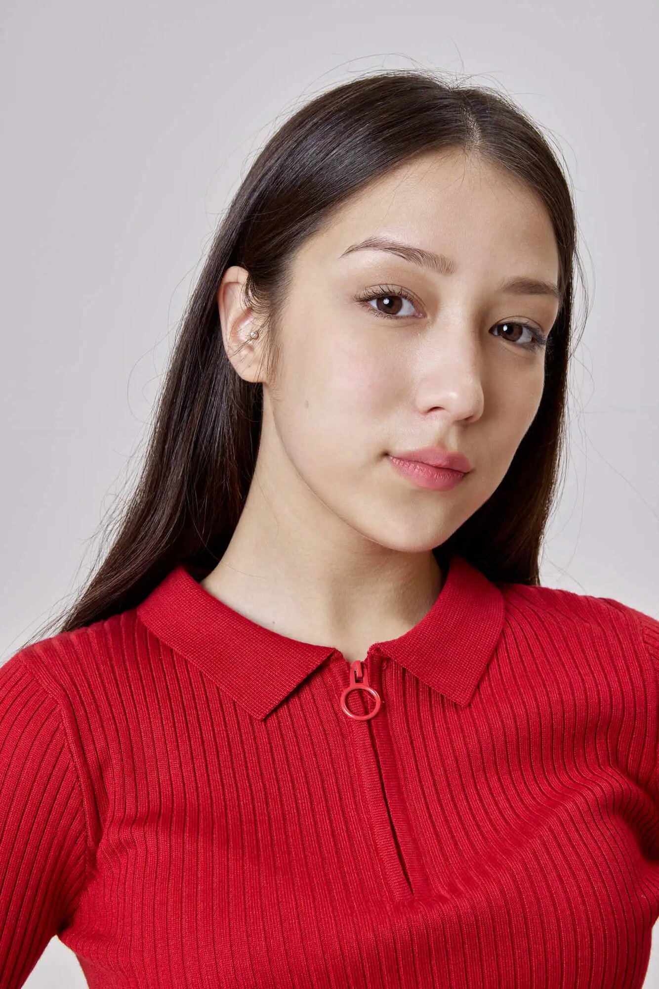 Джемпер Selfie, размер S, красный — фото 1