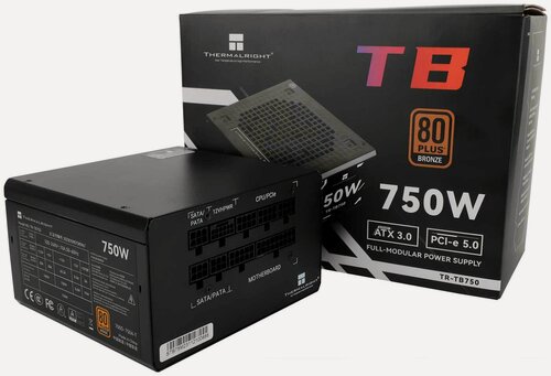Изображение товара Блок питания Thermalright 750W Bronze ATX 3.0 (TR-TB750)