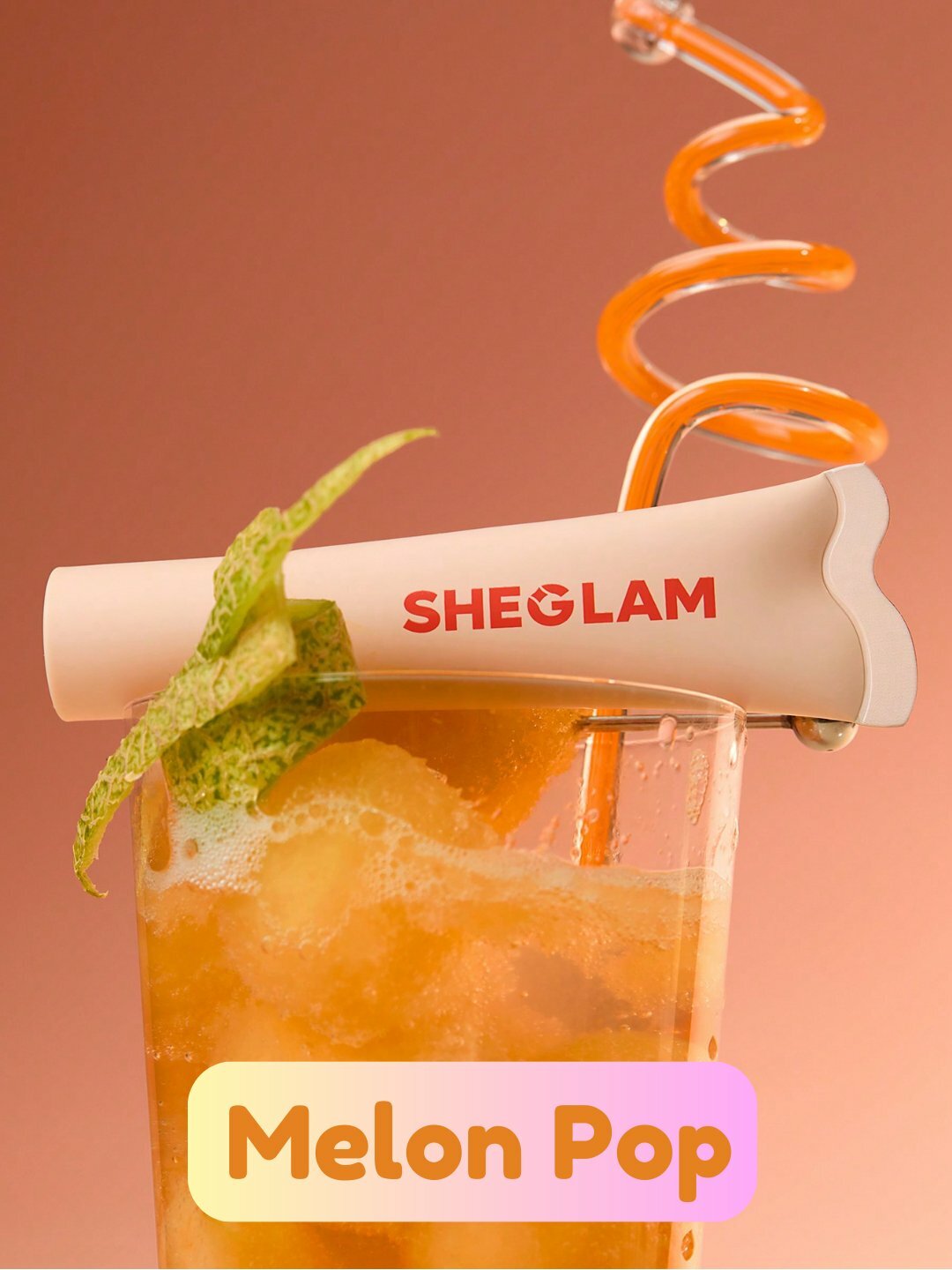 Блеск для губ SHEGLAM Crystal Glaze, Увлажнение, Блеск, Вау-эффект! Melon Pop