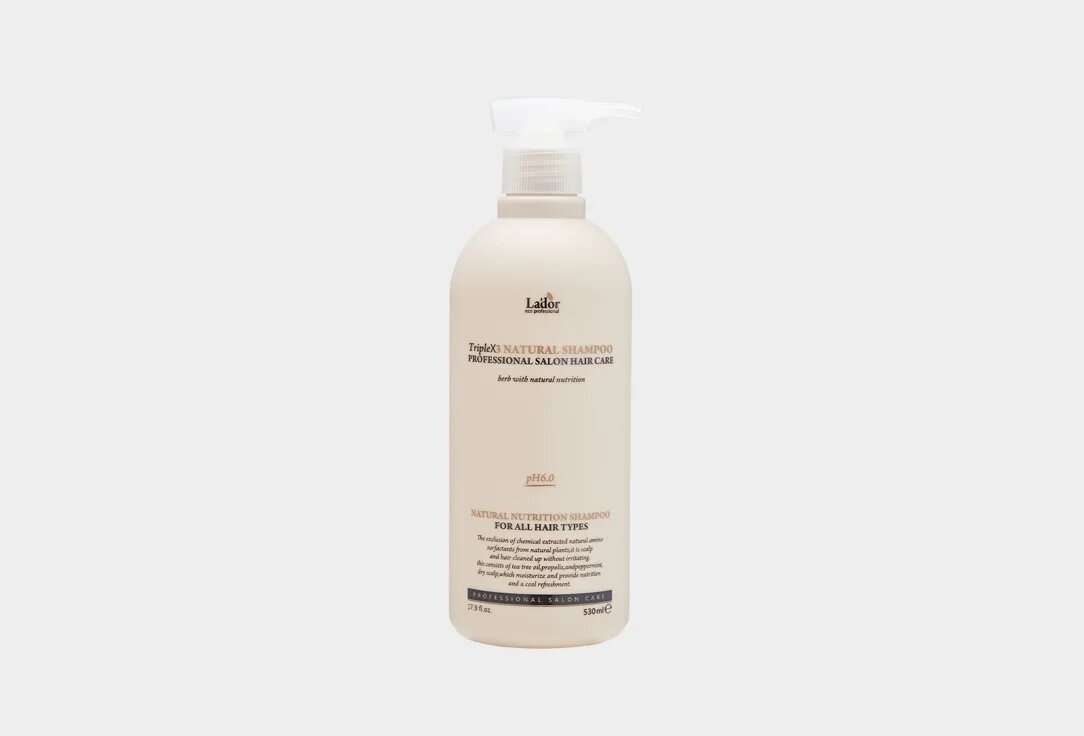 Шампунь Lador, Triplex Natural 530 мл