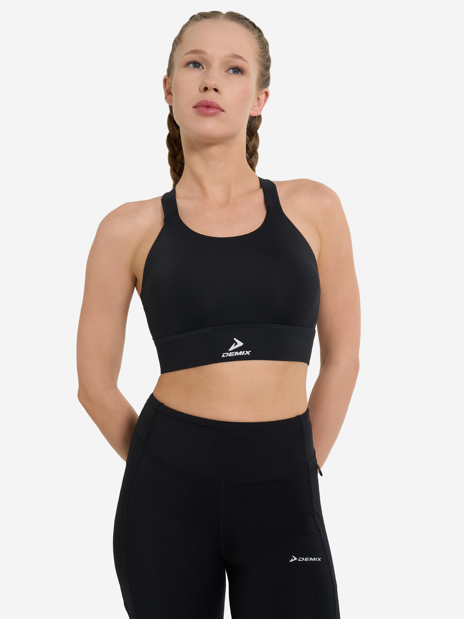 Топ спортивный Demix, размер 50, черный — фото 1