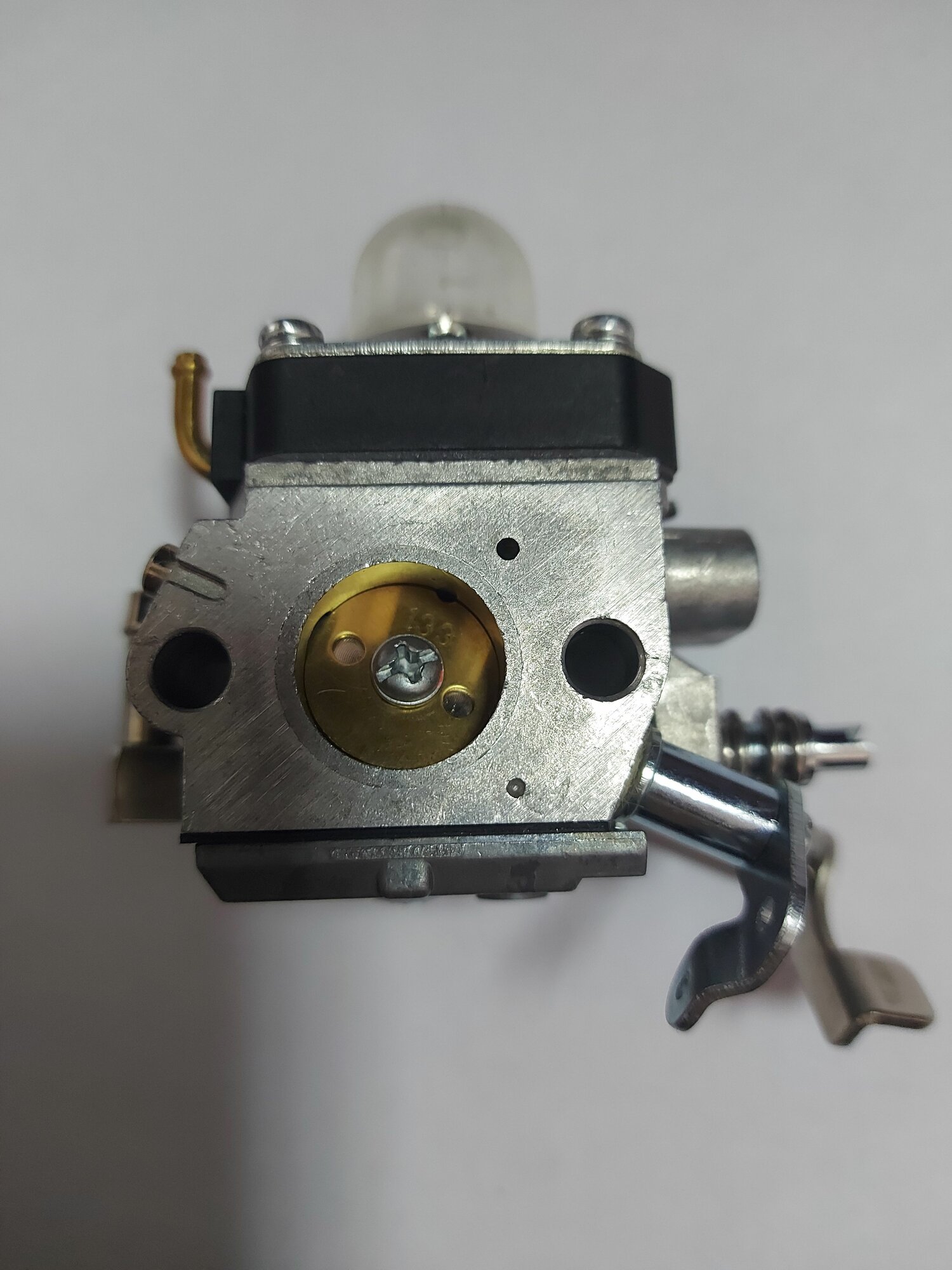 Карбюратор GX100 c подкачкой и обраткой. — фото 1