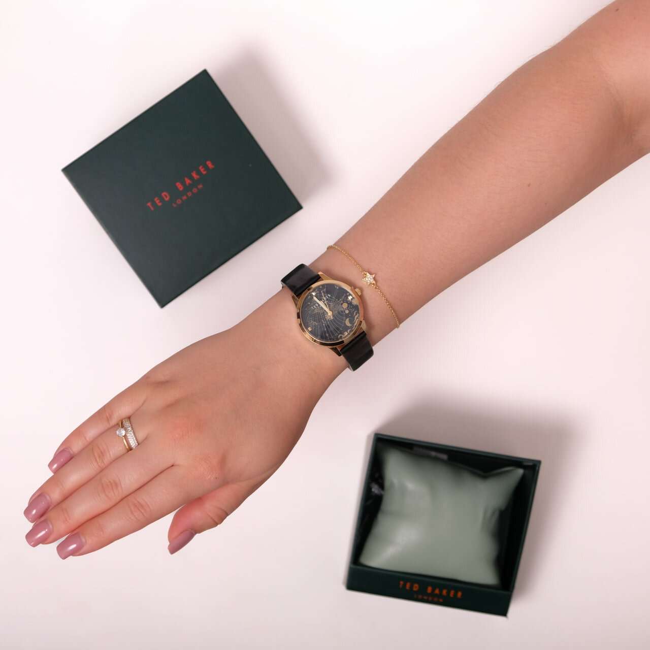 Наручные часы Ted Baker London Box Set, черный — фото 1